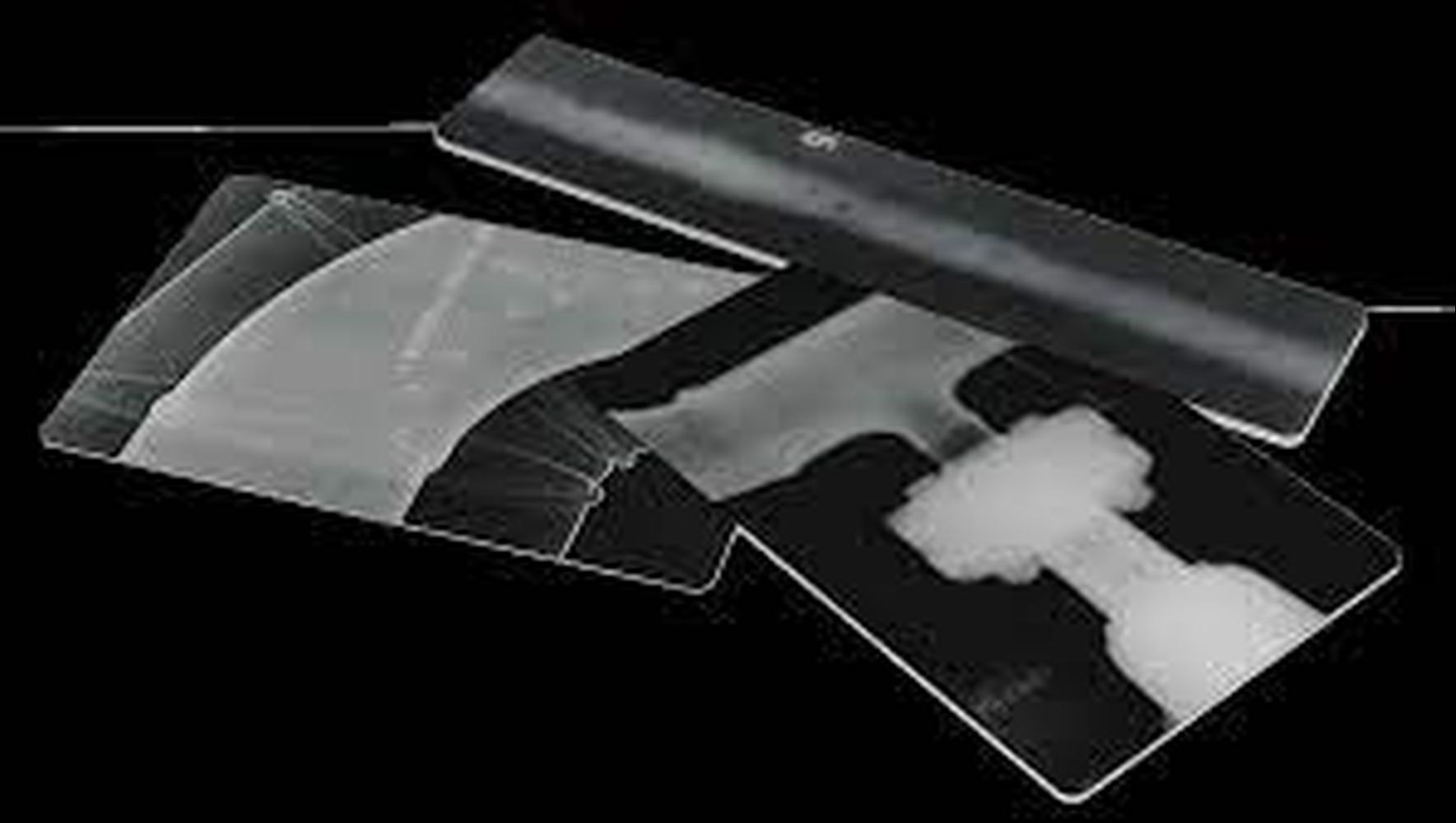 Industrial radiography pipeline inspection film