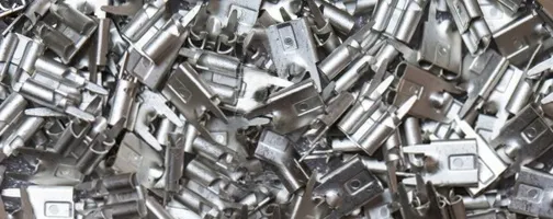 Silver electrical contacts industrial scrap